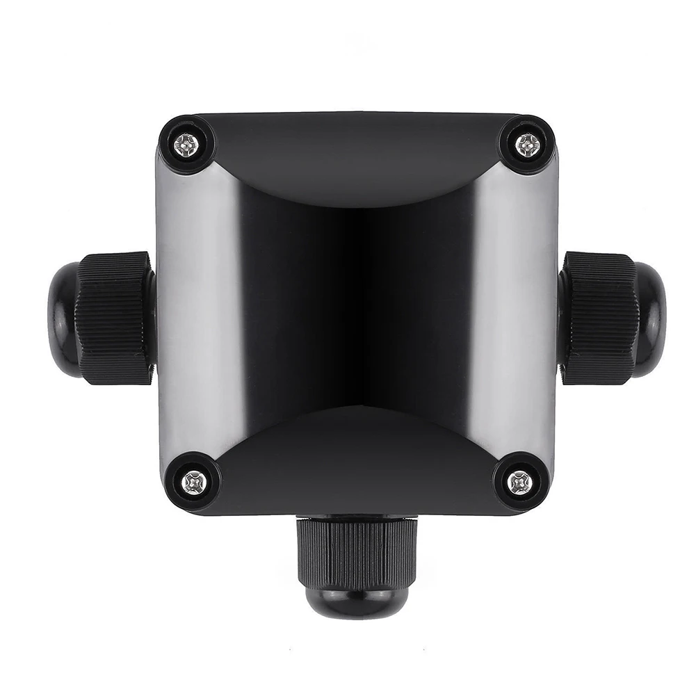 

HOT Waterproof Junction Box Case Cable 3-way Wire Connector Outdoor Black Color