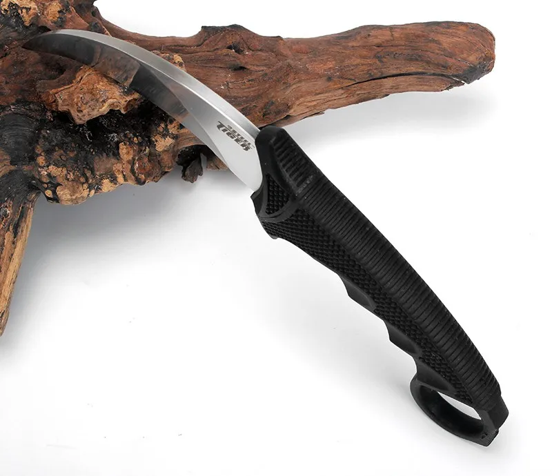 Новейшие холодные стальные Тигры 58-60HRC karambit нож открытый кемпинг инструменты охотничий нож спасательные ножи выживания с безопасной-Ex шиной