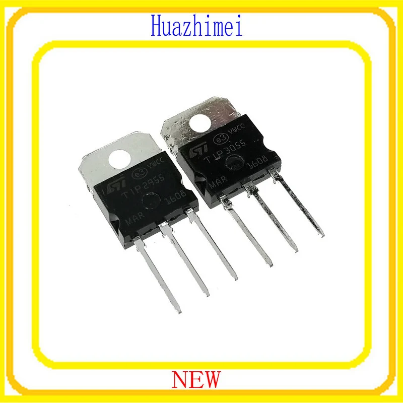 5PCS/LOT TIP3055 TIP2955 TO3P 3055 2955-in Connectors from Lights ...
