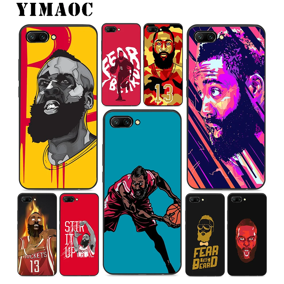 

YIMAOC James Harden Soft Silicone Case For Huawei Honor Mate 10 P20 P10 P9 P8 P Smart Y6 6A 7A 7X 7C Lite Pro 2017 2018