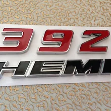 2012 2013 Красный 392 HEMI эмблема для зарядное устройство Challenger, chrysler