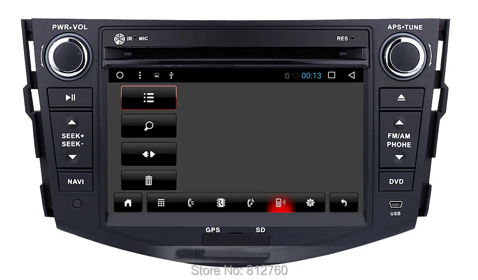 Flash Deal Octa core Android 8.1 car dvd player for Toyota RAV4 Rav 4 2007 2008 2009 2010 2011  2 din car radio gps navigation wifi 3G 5