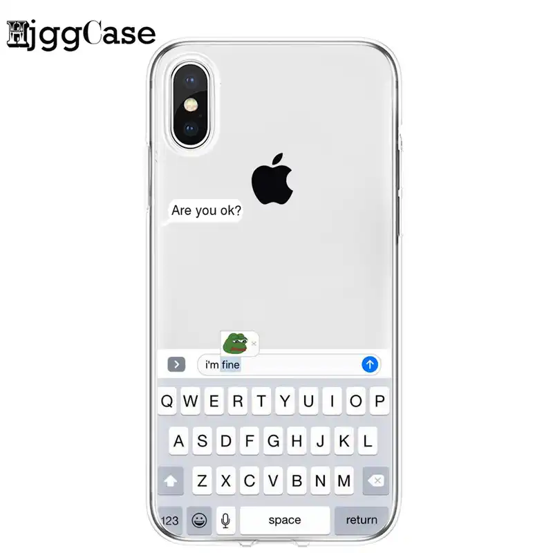 XS Max XR Cases Cover Fundas Coque 