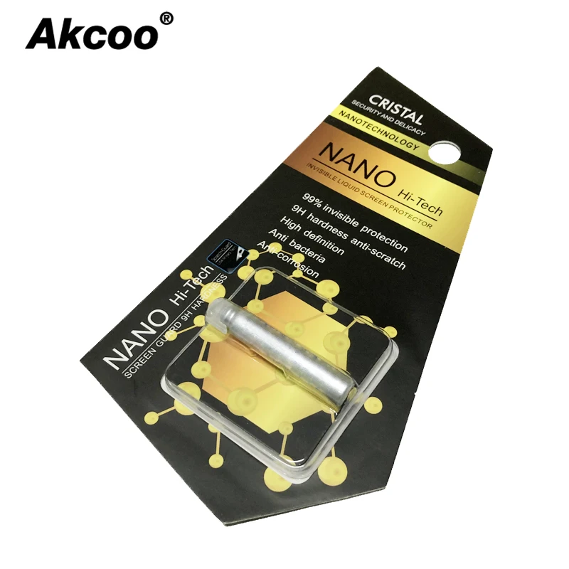 

Akcoo Liquid Glass Screen Protector Nano Tech 9H Invisible Diamond Protection for Huawei Mate 20 Pro screen protector for Xiaomi