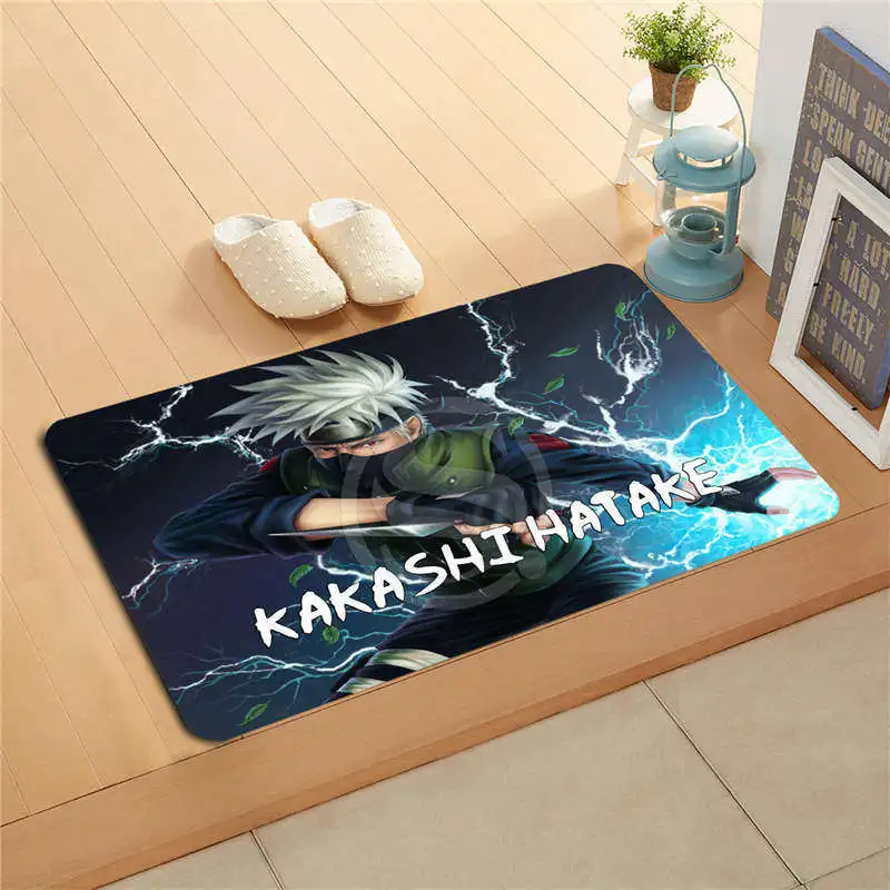 W530L36 Custom Naruto Art Watercolor Painting Doormat Home ...