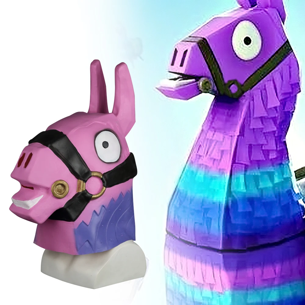 Drift Horse Mask Latex Mask Halloween Mascara Adult,Animal Horse Mask Cospaly Costumes Accessories Party Props (1)