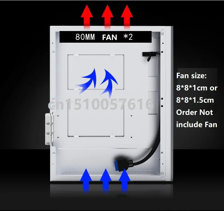 Алюминиевый Чехол для компьютера и блок питания 1U FSP250 ITX HTPC настольный корпус M1