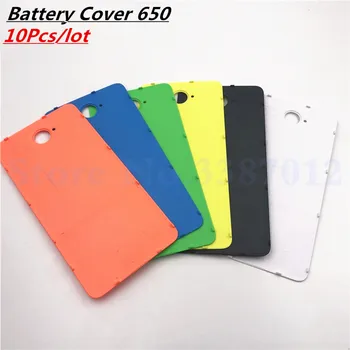 

10Pcs/lot For Nokia Lumia 650 New Housing Battery Back Cover Housing for Nokia Microsoft Lumia 650 Back Cover Battery Cover
