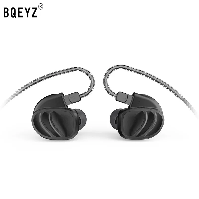 BQEYZ KC2 2DD 2BA наушники вкладыши металлические 2PIN 0 78 гибридные для Bluetooth гарнитуры BQ3