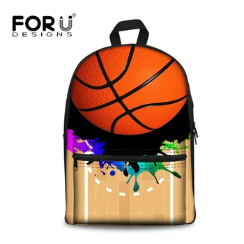 

FORUDESIGNS Backpack Boys Foot-ball Cool Printing Primary Orthopedic Children Backpack Teenagers Travel Bagpack Mochila Escolar