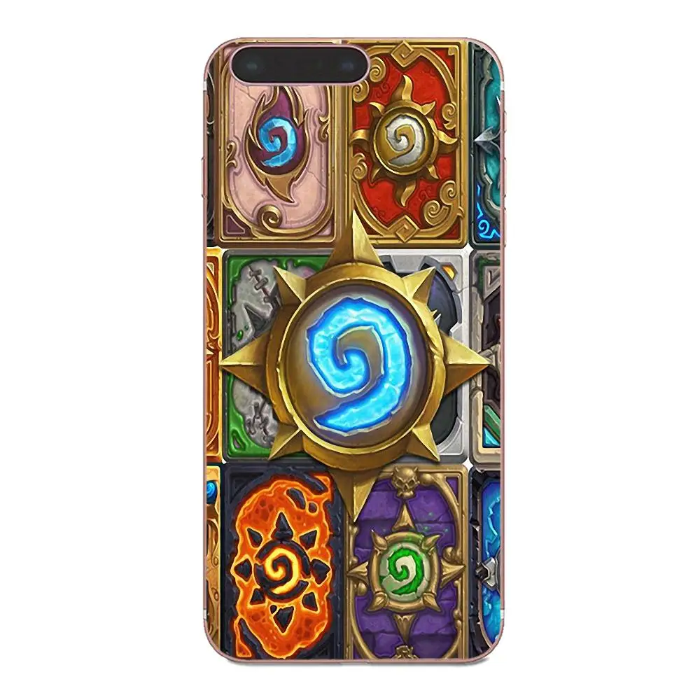 Игровой чехол из ТПУ с кармашком Hearthstone для Huawei Honor 4C 5A 5C 5X 6 6C 6A 6X 7 7X 8 9 V8 V10 Y3II Y5II Y6II G8