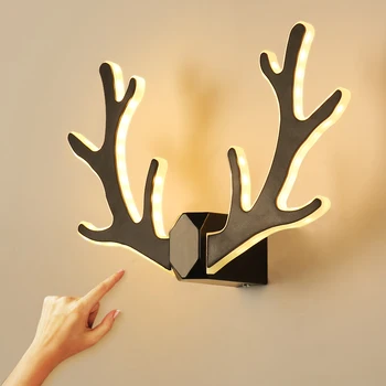 

Led wall lamp modern minimalist bedside lamp corridor aisle lights creative living room background wall lamp ZP425103