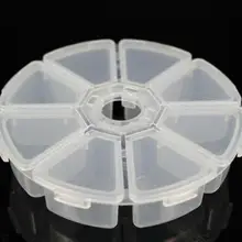 Прозрачная рыба коробка для крючков пластиковая рыболовная приманка Чехол Рыболовные Снасти Коробка для хранения ювелирных изделий