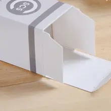 Изготовленная на заказ Роскошная ручная жесткая складная Золотая блестящая коробка упаковка с лентой, Матовая коробка для ресниц упаковочные рукава- PX10290