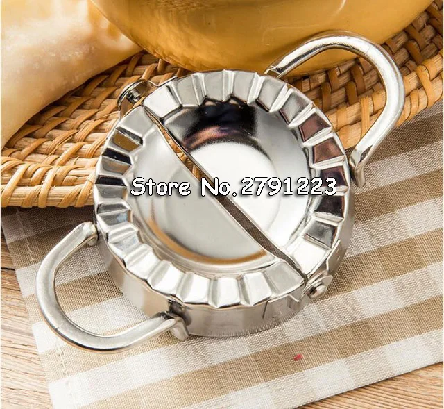 

Stainless Steel Dumpling Maker Wraper Dough Cutter Pie Ravioli Dumpling Mould New Eco-Friendly Pastry Tools Pasta Tools