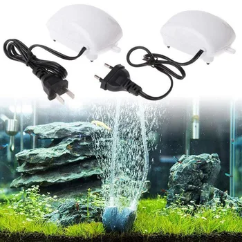 2.5W Ultra Low Noise Aquarium Air Pump Fish Tank Mini Air Compressor Oxygen Pump Aquarium Fish Tank Oxygen Pump 918 usb powered mini aquarium fish tank white transparent