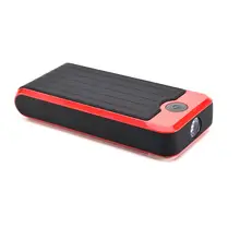 Красный стиль тонкий многофункциональный 12 В 12000 мАч аварийный автомобильный стартер общий автомобильный источник питания портативный внешний аккумулятор