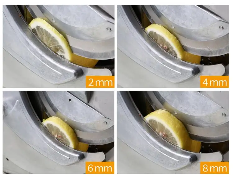 Нержавеющая сталь Коммерческая терка для лимонов руководство фрукты овощи для картофеля томатов банан нарезки машина для чайного магазина пищевой сушки