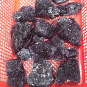 

DHXYZB 5kg Natural purple Fluorite Original Stone and Crystal Quartz Mineral Specimen rock Raw Gemstone reiki Healing home Decor