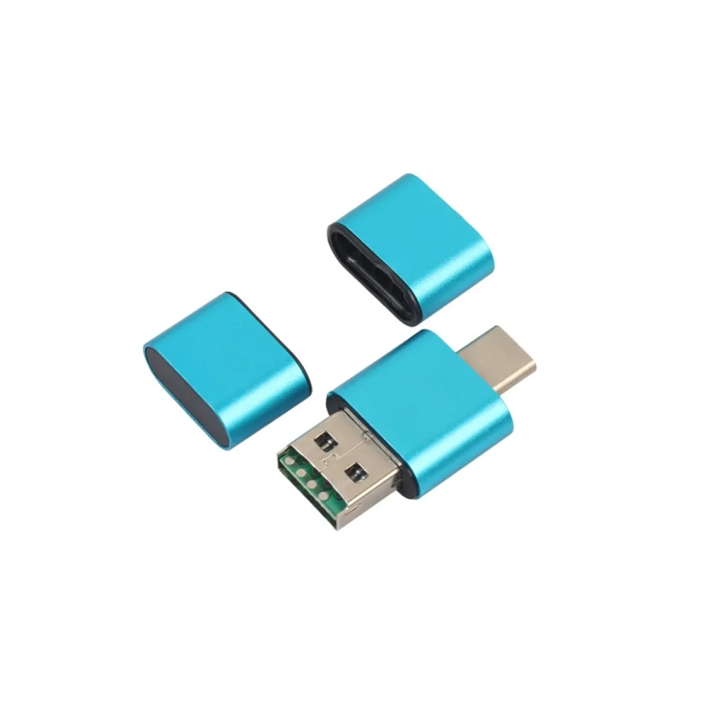 Универсальный 3 in1 OTG Тип-C Card Reader USB 3,0 USB Hub Micro USB Combo 2 TF слот для SD Тип C Card Reader для смартфонов PC