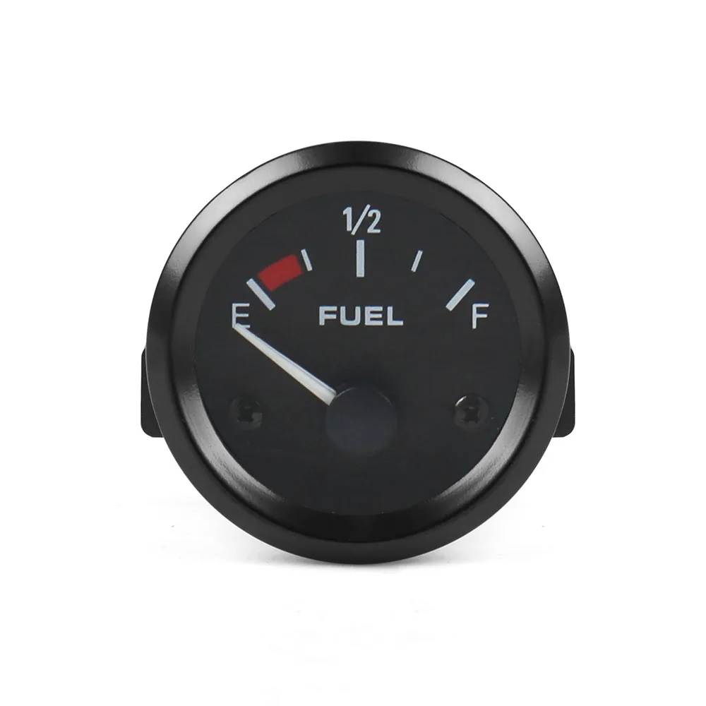 2" inch 52mm Car Fuel level Gauge Universal Black Fuel level meter With Sensor E-1/2-F / TT101147
