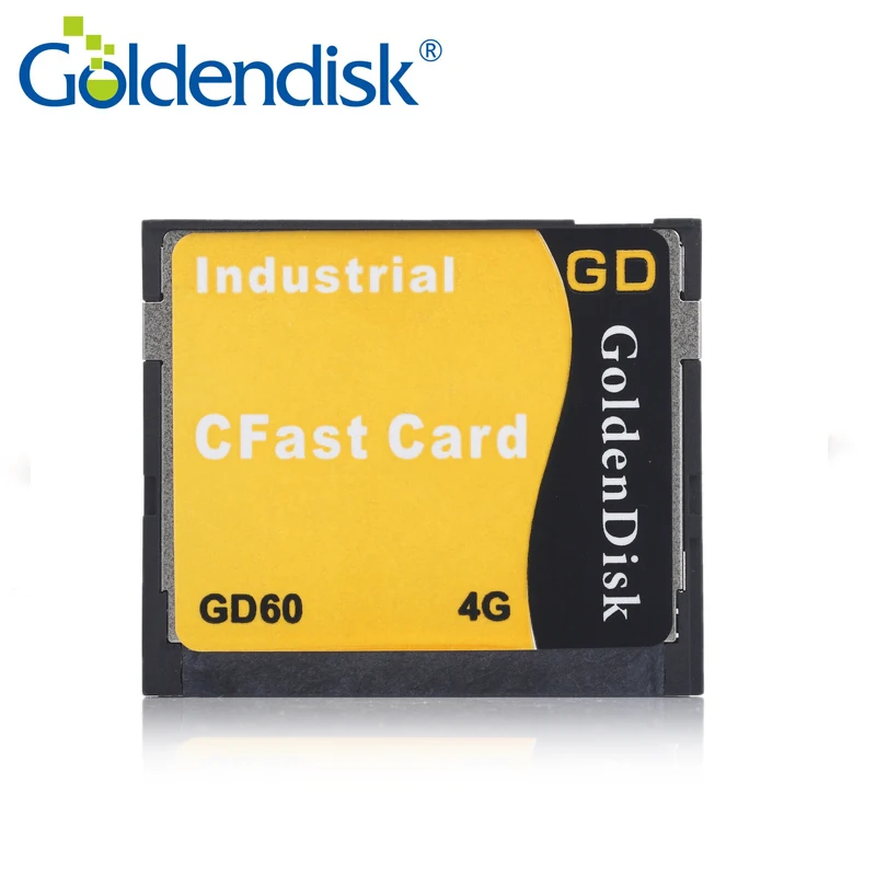 GoldenDisk CFAST 1,0 память 128 Гб SSD карта мир Мини SSD флеш-накопитель SATA Ii 3 Гбит/с четырехканальный NANA MLC флеш-накопитель 7+ 17P