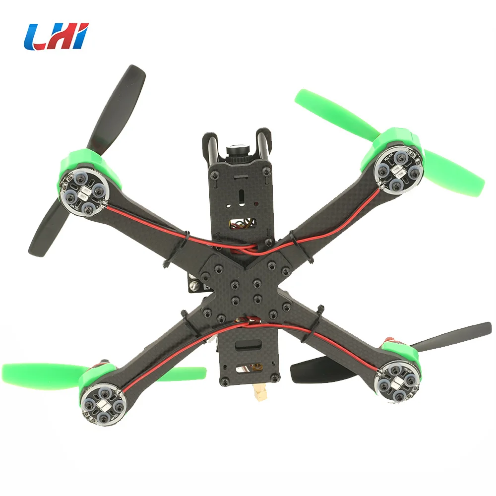 LHI RC drone frames 220 Квадрокоптер полный комплект из углеродистой рамы+ DX2205 2300KV бесщеточный двигатель+ Littlebee 20A Mini ESC+ 5045 пропеллеры