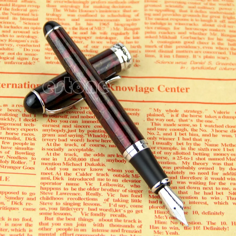 JINHAO x750 Лава красный Средний Перьевая ручка W15