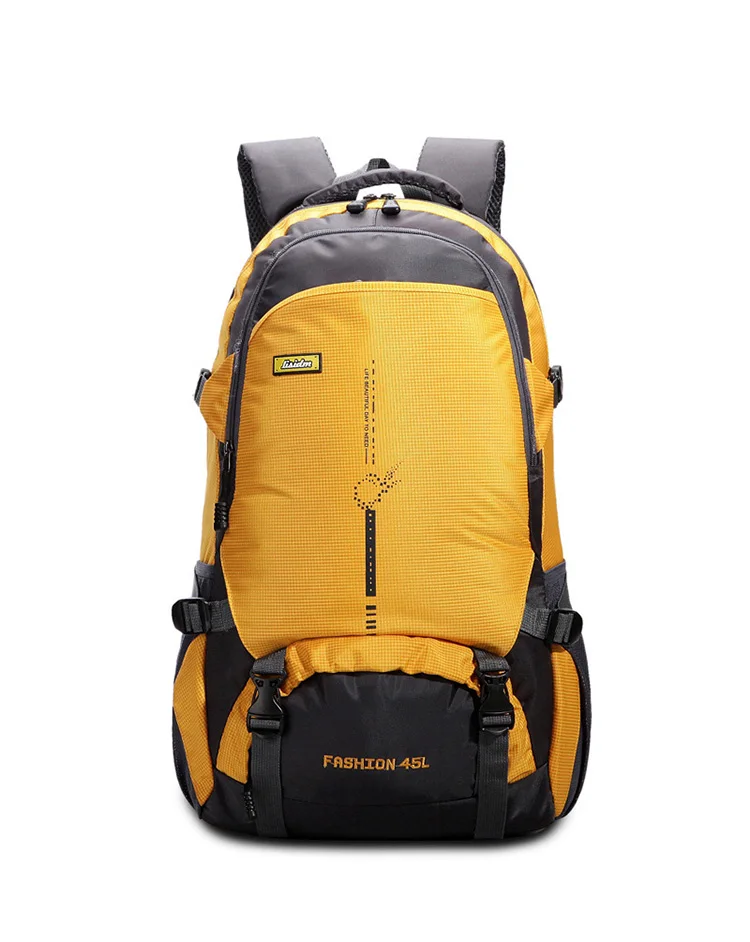 Excellent 45L Nylon Waterproof Climbing Bags Men Women Bicycle Travel Mountain Hiking Backpacks Ultralight Outdoor Camping Sports Bag 1