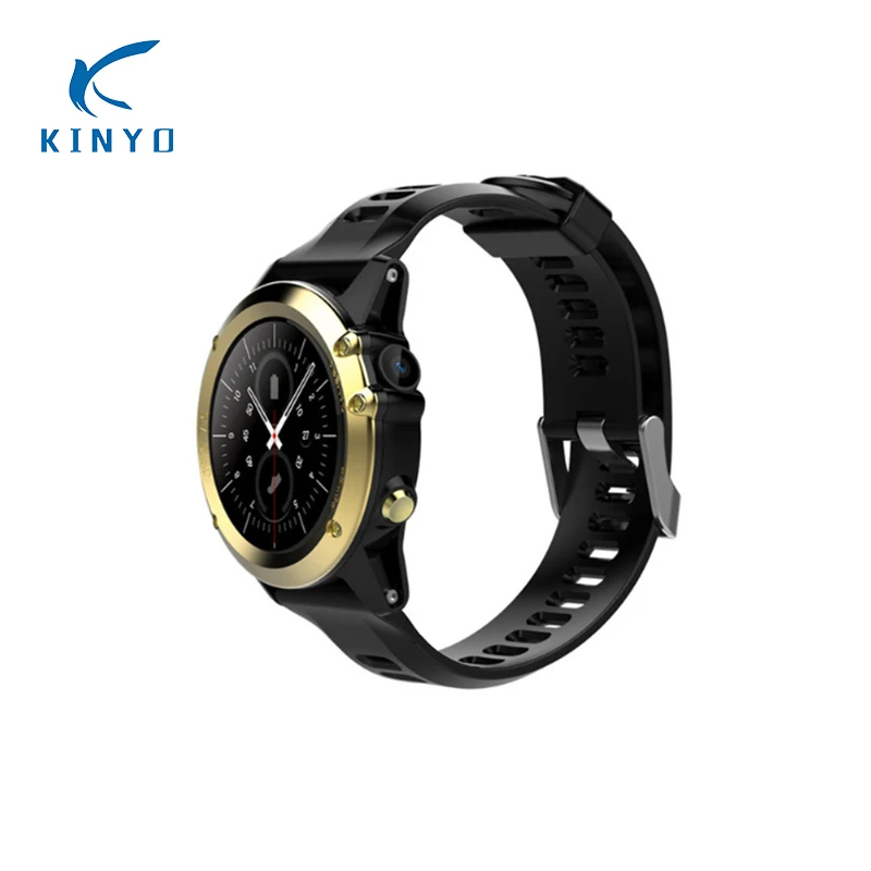 

KINYO 3G Smart wristwatch GPS sim card Heart Rate smart watch Waterproof call 5MP camera video height sports watch for man woman
