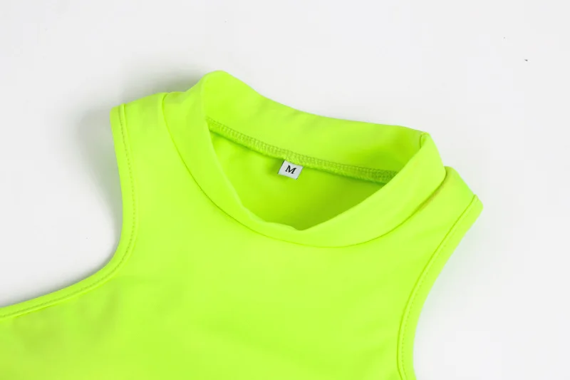 Неоновый зеленый женский спортивный костюм, одежда для фитнеса, комплект спортивной одежды, спортивный костюм для спортзала, бега, колготки, спортивная одежда, костюм для фитнеса