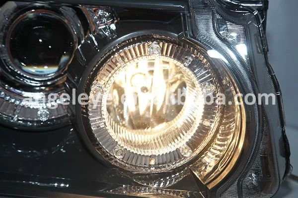 Для Land Rover Range Rover Sport светодиодный ангельские глазки фары с HID 2010-2012 год