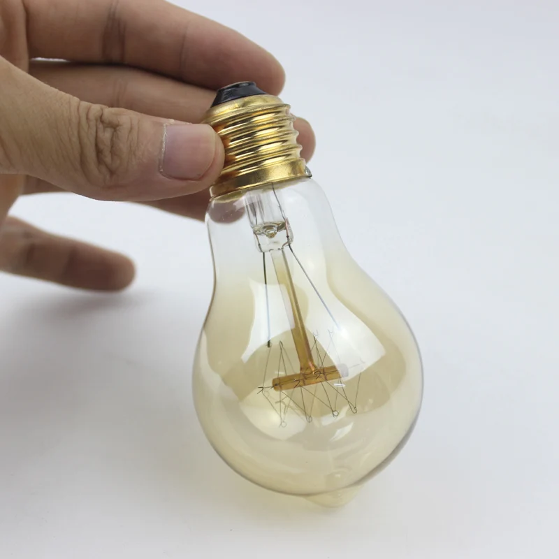 Винтаж edison лампы накаливания A19 E27 40 Вт AC 110 В/220 В Ретро Стиль свет для Гостиная спальня бар