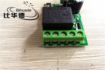 

433Mhz Universal Wireless Remote Control Switch DC12V 10A 1CH relay Receiver Module and 4pcs Transmitter 433 Mhz Remote Controls