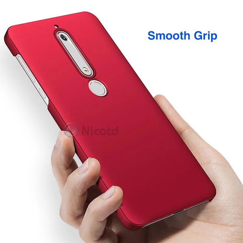 Luxury hard Plastic Matte Case phone case For Nokia 6.1 For Nokia 3.1 5.1 7.1 8 Hard Coque Back Cover Slim Fashion Phone Cases