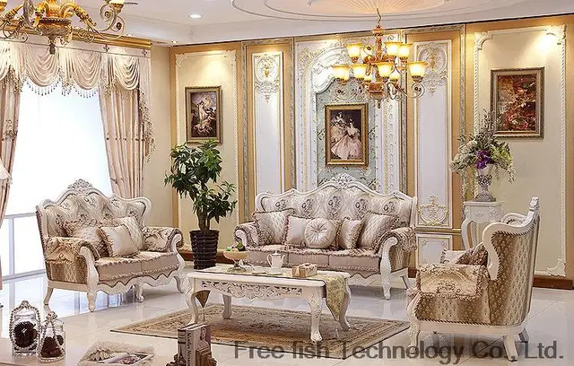 Guangzhou China moderna Sala de estar Muebles Sofá De Lujo Italiano