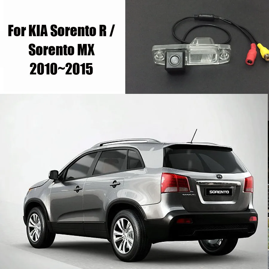 

Auto Car Parking Camera / Reverse Camera For KIA Sorento R / Sorento MX 2010~2015 / Rear View Camera / License Plate Lamp OEM