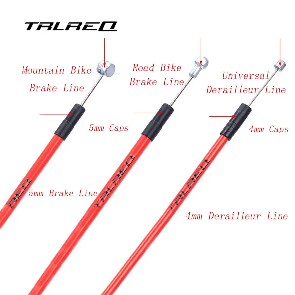 3 Meters MTB Road Bike Brake Line Tube Bicycle Derailleur Cable Line Brake/Derailleur cable Housing 4/5mm Bicycle Accessories