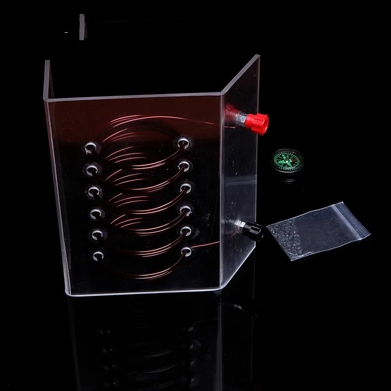 Обучающий инструмент соленоидный ток магнитное поле демонстратор физика электромагнетизм устройство для опытов