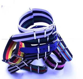 

1pcs High quality 20MM Nylon Watch band watch strap colorful fashion wach band- 8 color available