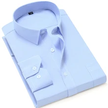 Дизайн полосатые деловые люди платья рубашки с длинным рукавом среднего возраста Популярные синие тонкие клетчатые camisa masculina