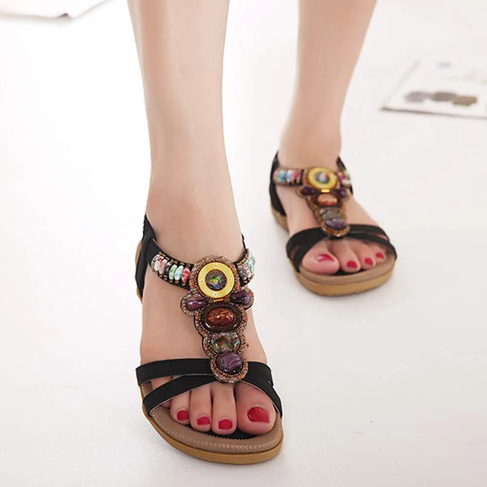 cute flat summer sandals