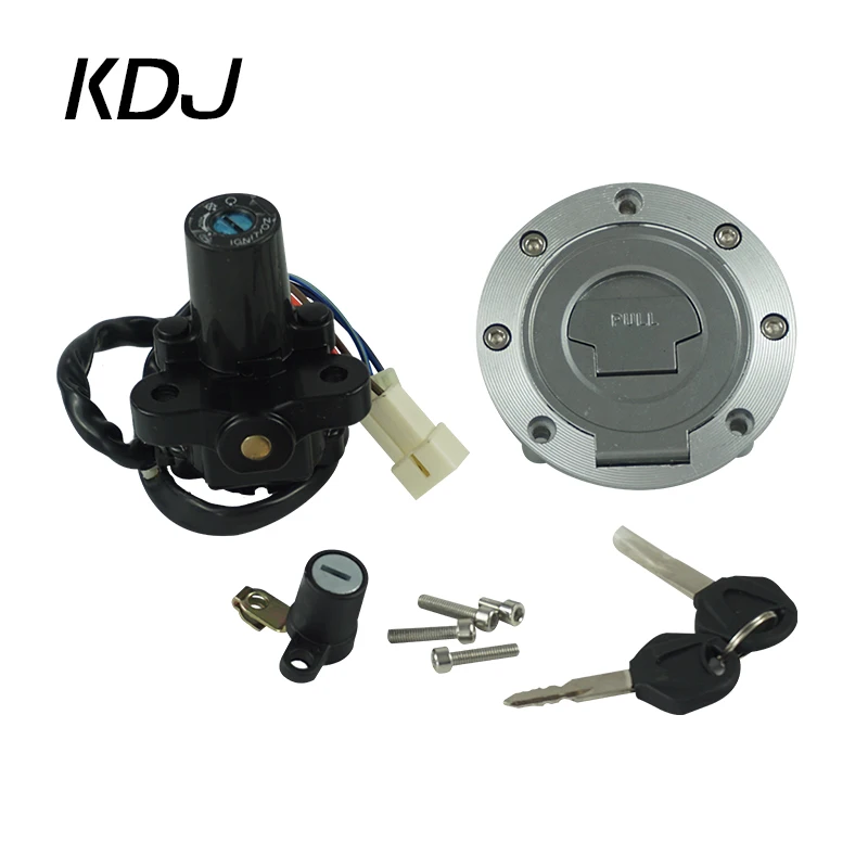 Motorcycle Ignition Switch Gas Cap Seat Lock Key Set for Yamaha MT03 06-12 YZF R6 1999-05 R1 1998-05 | Автомобили и мотоциклы