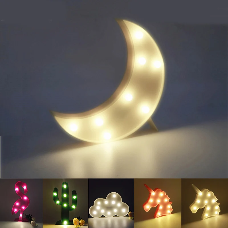 3D Shine Table Lamp Flamingo Cactus Pineapple Night Light Moon Star Cloud Christmas Tree Novelty Luminar Nightlight Kids Bedroom 3D Shine Table Lamp Flamingo Cactus Pineapple Night Light Moon Star Cloud Christmas Tree Novelty Luminar Nightlight Kids Bedroom