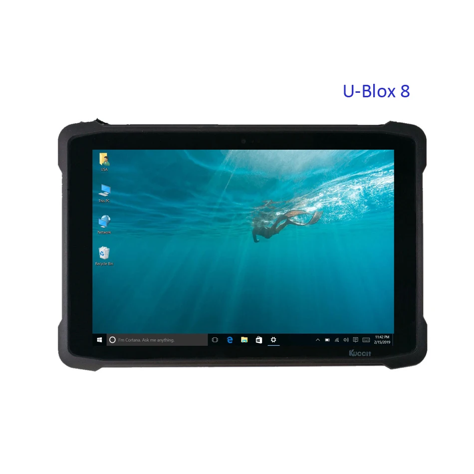 

2019 Original Mobile Windows 10 Tablet PC Phone UBlox M8 GPS GNSS Mapping High Precision Glonass Gps Waterproof 3G HDMI WIFI