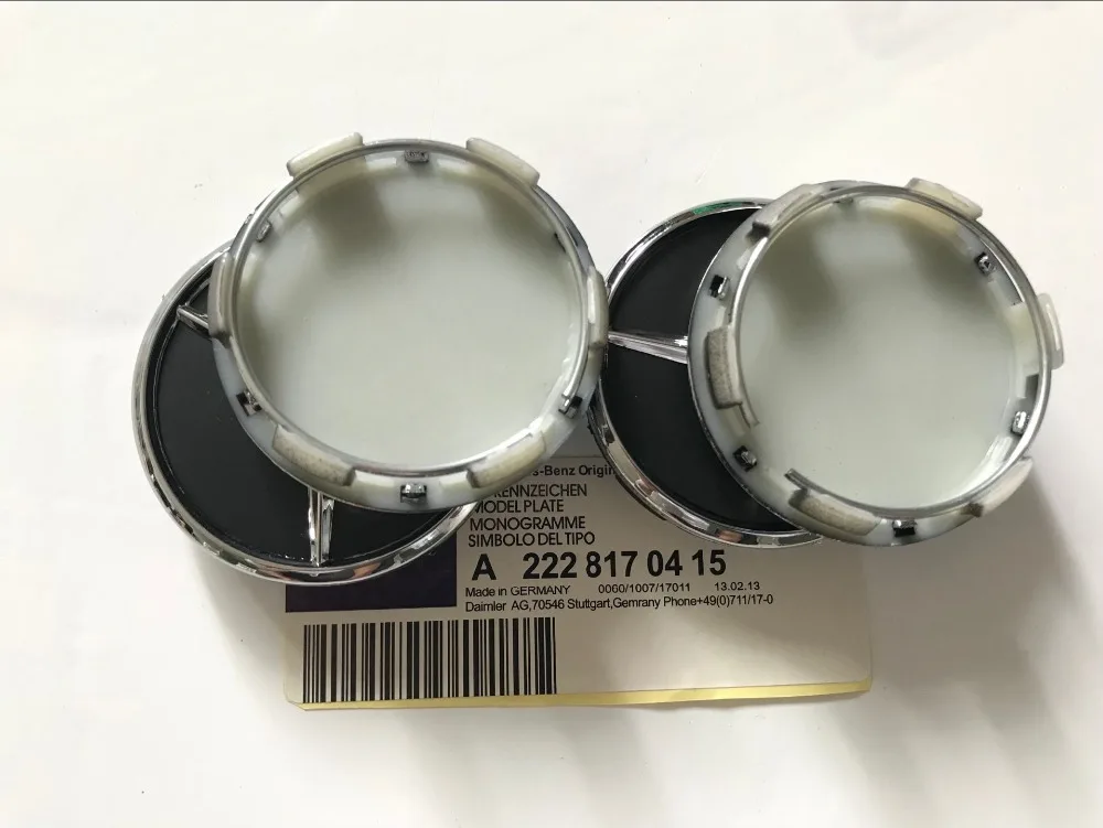

4PCS 60MM Blue Dark Blue Black Car Styling Car Wheel Center Cover Wheel Hub Cap Rim Logo Cover For Mercedes Benz W202 CLK C260