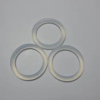 

1000PCS Clear Transparent Silicone Baby Mam Rings Dummy Pacifier Holder Clips Adapter Wholesale