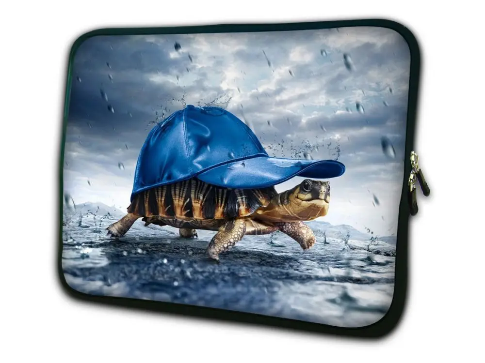 Черепаха Neoprene1" 15,6 дюймов чехол для ноутбука цветная сумка Чехол протектор держатель ShowerProof AntiShock