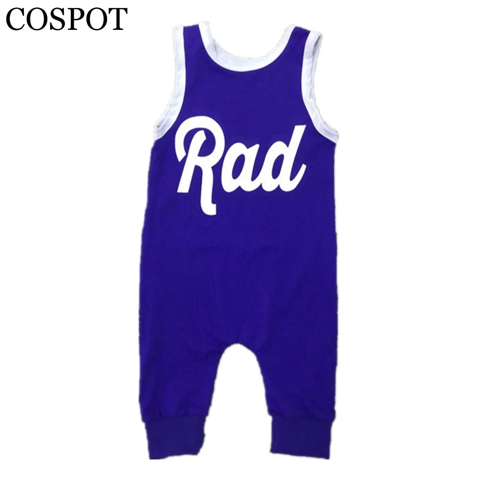2019 New Baby Boys Rompers Boy Cotton Harem Jumpsuits Toddler Summer