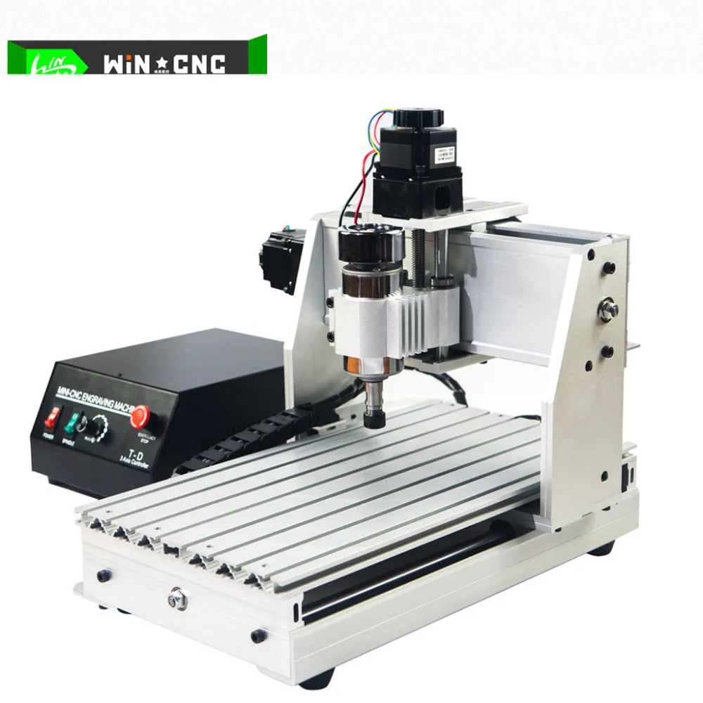 3040 300W mini cnc router for 3d wood/acrylic/glass engravingin Wood